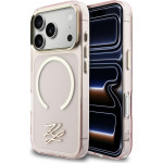 Karl Lagerfeld Iml Kl Script Logo Magsafe Case For Iphone 17 Pro Max - Pink - (KF002947-0)