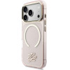Karl Lagerfeld Iml Kl Script Logo Magsafe Case For Iphone 17 Pro Max - Pink - (KF002947-0)