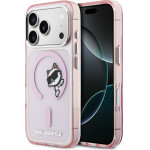 Karl Lagerfeld Iml Peekaboo Magsafe Case For Iphone 17 Pro Max - Pink - (KF002984-0)