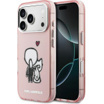 Karl Lagerfeld Karl & Choupette Back Magsafe Case For Iphone 17 Pro - Pink - (KF002991-0)