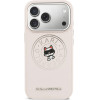 Karl Lagerfeld Point & Choupette Sketch Magsafe Case For Iphone 17 Pro Max - Pink - (KF002962-0)