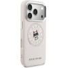Karl Lagerfeld Point & Choupette Sketch Magsafe Case For Iphone 17 Pro Max - Pink - (KF002962-0)