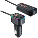 Devia ��������� ����������� ������� �������� K5 �� �������� ����� 3xUsb A & 2xUsb C 45W Pro1 ����� - (137806, HTEC-37806, K5)