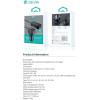 Devia ��������� ����������� ������� �������� K5 �� �������� ����� 3xUsb A & 2xUsb C 45W Pro1 ����� - (137806, HTEC-37806, K5)