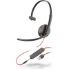 Poly Wire Headphones Jack 3,5 Mm / Usb A Blackwire C3215 black