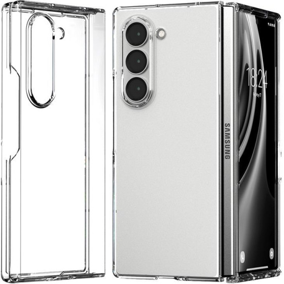 Mercury Hard Pc Case Samsung Z Fold 6 CLEAR