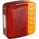 Lampa - ������ �������/�������� ���� 5 ������� 16LEd ����� Standard ���� ����������� 12/24V �������� 97x105x36mm ��� ��������� ���������� ��� ������� - 1 ���. (L4155.5) - (41555)
