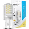 Modee Lighting ����� Led Izzo G9 Aluminium 4.2W 2700K 470lm Erp B1 - (ML-G9A2700K4,2WB1)