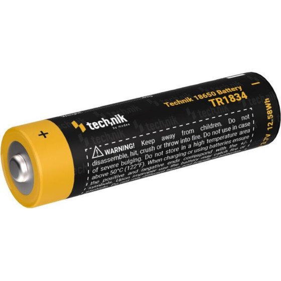 Technik ��������������� �������� 18650 3400mAh 3.7V B1 - (TR1834)