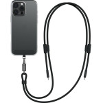 ENERGEA Lasso Lanyard Cable USB-C Phone Lanyard - USB-C 1.5m 240W Black - (CBL-LASS-BLK150)