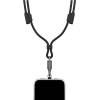 ENERGEA Lasso Lanyard Cable USB-C Phone Lanyard - USB-C 1.5m 240W Black - (CBL-LASS-BLK150)