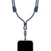 ENERGEA Lasso Lanyard Cable USB-C Phone Lanyard - USB-C 1.5m 240W Blue - (CBL-LASS-BLU150)