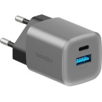 ENERGEA Wall Charger Ampcharge GaN35 1C1A PD/PPS/QC3.0 35W Eu Gunmetal - (CHR-AC-GAN35EU)