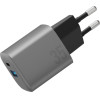 ENERGEA Wall Charger Ampcharge GaN35 1C1A PD/PPS/QC3.0 35W Eu Gunmetal - (CHR-AC-GAN35EU)