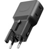 ENERGEA Wall Charger Travelgo Adapter 65 2xUSB-C 65W Gunmetal - (TGA-65-GUN)