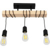 GloboStar Lucita Vintage ��������� ������ �� ����� 3 x E27 Ac 220-240V IP20 - ����� & ���� - �50 x �27 x �112cm - (201-0031)