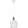GloboStar Neto �������� �������� ��������� ������ �� ����� 1 x E27 Ac 220-240V IP20 - ����� & ����� - �18 x �18 x �70cm - (201-0129)