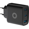 Mobile Origin Gan 40W Wall Charger MO13, Black 1 USB-A + 2 USB-C - (FRL-GAN40W-MO13-BLK)