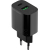 Mobile Origin PD20W Wall Charger MO12, Black 1 USB-A + 1 USB-C - (FRL-PD20W-MO12-BLK)
