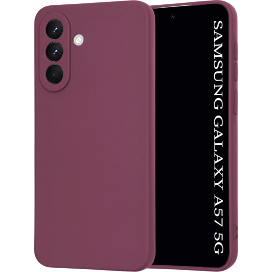 Techsuit - Softflex - Samsung Galaxy A57 5G - Plum Red