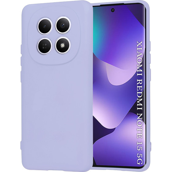 Techsuit - Softflex - Xiaomi Redmi Note 15 5G / Note 15 4G / Poco M8 5G - Light Purple