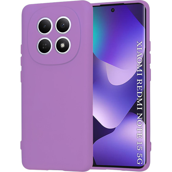 Techsuit - Softflex - Xiaomi Redmi Note 15 5G / Note 15 4G / Poco M8 5G - Purple