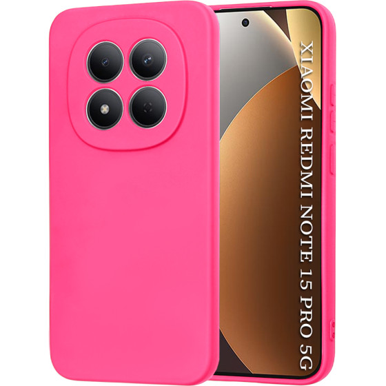 Techsuit - Softflex - Xiaomi Redmi Note 15 Pro 5G - Hot Pink