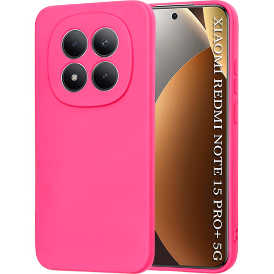 Techsuit - Softflex - Xiaomi Redmi Note 15 Pro+ 5G / Poco M8 Pro 5G - Hot Pink