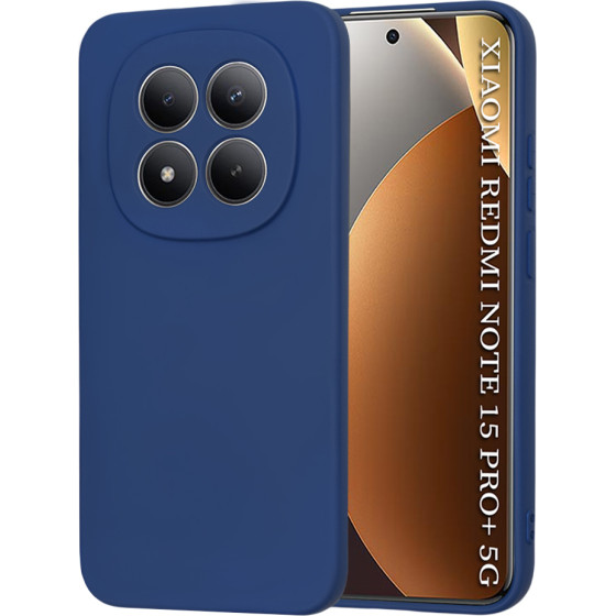 Techsuit - Softflex - Xiaomi Redmi Note 15 Pro+ 5G / Poco M8 Pro 5G - Navy Blue