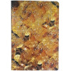 LOGIGRAF Loginotes Paper Line Flower PATTERN, A5/14X20 Gold Foil, 50 ����� (����. 2���)