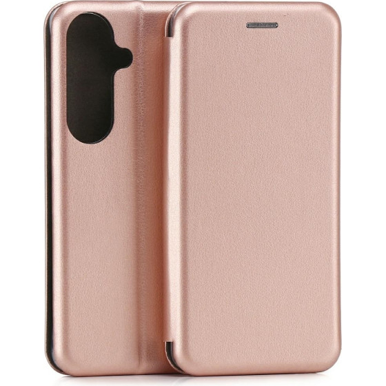 Beline Book Magnetic Case For Samsung Galaxy S26 rose-gold