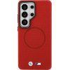 BMW Case M Metal Logo Magsafe For Samsung Galaxy S26 Ultra Red - (BMHMS26L25PFWSMR)