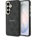 Guess Case 4G Embossed Ring Magsafe For Samsung Galaxy S26 Plus Black - (GUHMS26MP4MSEGCK)