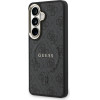 Guess Case 4G Embossed Ring Magsafe For Samsung Galaxy S26 Plus Black - (GUHMS26MP4MSEGCK)
