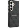 Guess Case 4G Embossed Ring Magsafe For Samsung Galaxy S26 Plus Black - (GUHMS26MP4MSEGCK)