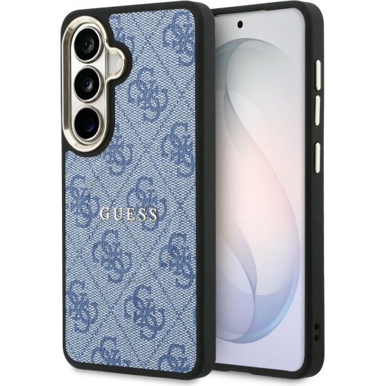 Guess Case 4G Embossed Ring Magsafe For Samsung Galaxy S26 Plus Blue - (GUHMS26MP4MSEGCB)