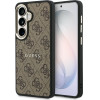 Guess Case 4G Embossed Ring Magsafe For Samsung Galaxy S26 Plus Brown - (GUHMS26MP4MSEGCW)