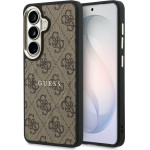 Guess Case 4G Embossed Ring Magsafe For Samsung Galaxy S26 Plus Brown - (GUHMS26MP4MSEGCW)