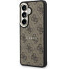 Guess Case 4G Embossed Ring Magsafe For Samsung Galaxy S26 Plus Brown - (GUHMS26MP4MSEGCW)
