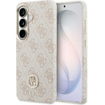 Guess Case 4G Rhinestone Round Logo Magsafe For Samsung Galaxy S26 Pink - (GUHMS26SP4GRMDEP)