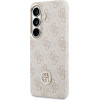 Guess Case 4G Rhinestone Round Logo Magsafe For Samsung Galaxy S26 Pink - (GUHMS26SP4GRMDEP)