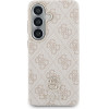 Guess Case 4G Rhinestone Round Logo Magsafe For Samsung Galaxy S26 Pink - (GUHMS26SP4GRMDEP)