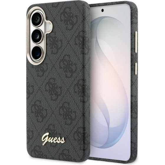 Guess Case 4G Script Magsafe For Samsung Galaxy S26 Black - (GUHMS26S5P4FWMSK)