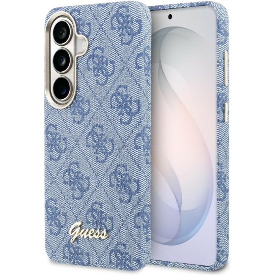 Guess Case 4G Script Magsafe For Samsung Galaxy S26 Blue - (GUHMS26S5P4FWMSB)