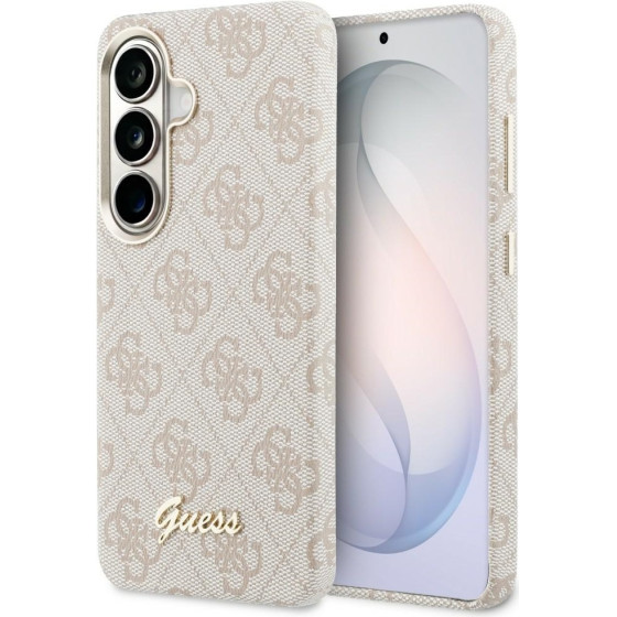 Guess Case 4G Script Magsafe For Samsung Galaxy S26 Pink - (GUHMS26S5P4FWMSP)