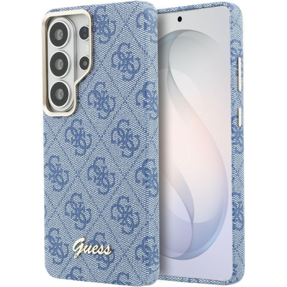 Guess Case 4G Script Magsafe For Samsung Galaxy S26 Ultra Blue - (GUHMS26L5P4FWMSB)