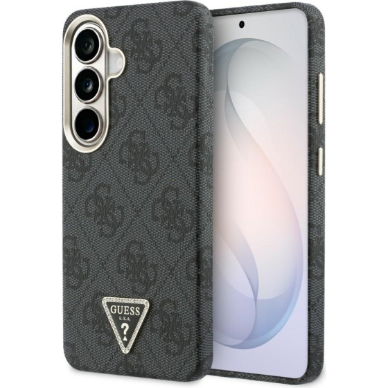 Guess Case 4G Triangle Logo Magsafe For Samsung Galaxy S26 Black - (GUHMS26SP4GTDGMK)