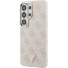 Guess Case 4G Triangle Logo Magsafe For Samsung Galaxy S26 Ultra Pink - (GUHMS26LP4GTDGMP)