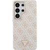 Guess Case 4G Triangle Logo Magsafe For Samsung Galaxy S26 Ultra Pink - (GUHMS26LP4GTDGMP)