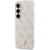 Guess Case 4G Triangle Logo Magsafe For Samsung Galaxy S26 Pink - (GUHMS26SP4GTDGMP)